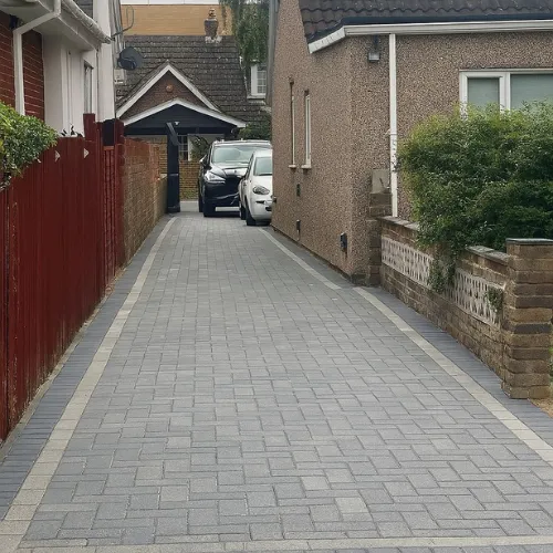 Recent landscaping project